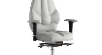 Review Kulik System Scaun de birou ergonomic Imperial Piele PU Alb,sezut ajustabil,cu brate,cu spatar,110 Kg,piele ecologica,neasamblat,alb