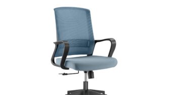 Review No brand Standard Mesh 2 ergonomic ajustabil spatar 150 Kg stofa Mesh ,albastru