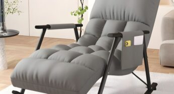 Review BeComfort Scaun balansoar HS-Grey ergonomic cu brate cu spatar 100 Kg textil neasamblat gri