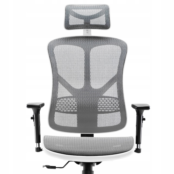 Review Diablo Chairs Scaun birou ergonomic cu spatar reglabil tetiera roti cauciuc 150Kg