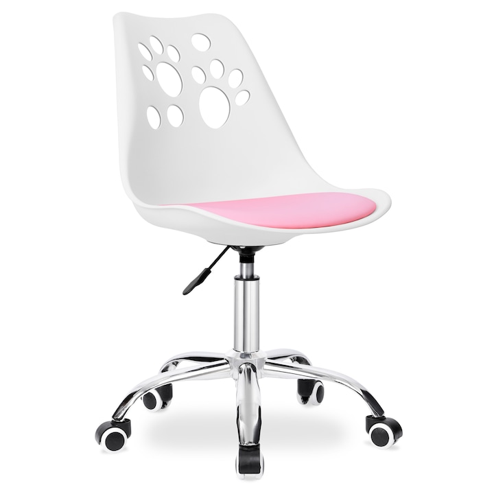 Review Grover Scaun ergonomic copii labe pisica reglabil 360°