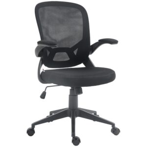 Review Homcom Scaun birou ergonomic reglabil negru