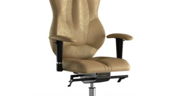 Review Kulik System Scaun birou ergonomic Grand Antara textil crem ajustabil