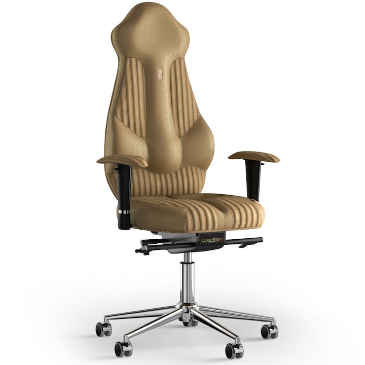 Review Kulik System Scaun birou ergonomic Imperial Antara textil crem