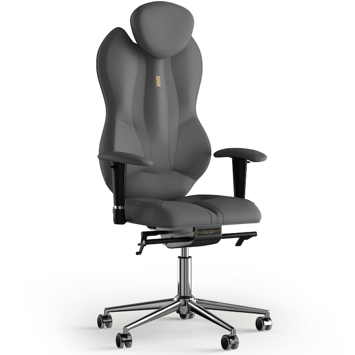Review Kulik System Scaun de birou ergonomic Grand Piele PU Maro nisip