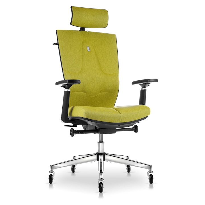Review Kulik System Scaun de birou ergonomic SPACE spatar reglabil suport lombar ortopedic Greutate maxima suportata 90 Kg Material tapiterie Textil asamblare