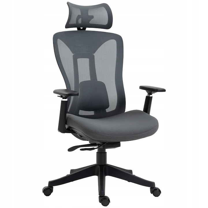 Review Luka Fotel birou ergonomic 135° inclinare suport lombar ajustabil