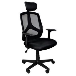 Review Malatec Scaun birou rotativ plasa negru 100kg