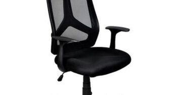 Review Malatec Scaun birou rotativ plasa negru 100kg
