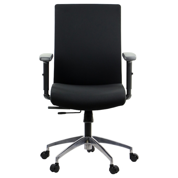 Review STEMA Riverton F/L/AL scaun ergonomic pivotant cu suport lombar reglabil baza aluminiu