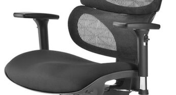 Review Sharkoon OfficePal C30 Ergonomic Scaun birou Plasa/Textil 120Kg Negru