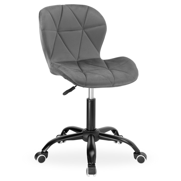 Review eHokery Scaun birou Spiner ergonomic catifea 360° rotativ reglabil