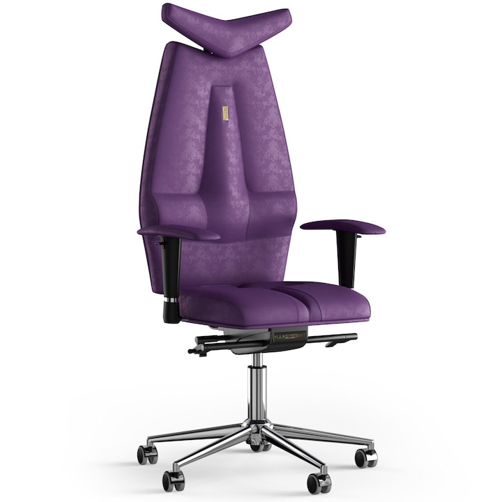 Review Kulik System Scaun birou ergonomic Jet Antara textil violet reglabil confort