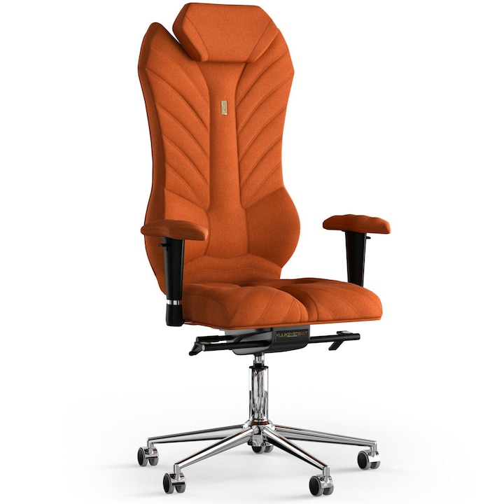 Review Kulik System Scaun birou ergonomic Monarch ajustabil portocaliu