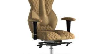 Review Kulik System Scaun birou ergonomic Royal Antara textil crem ajustabil
