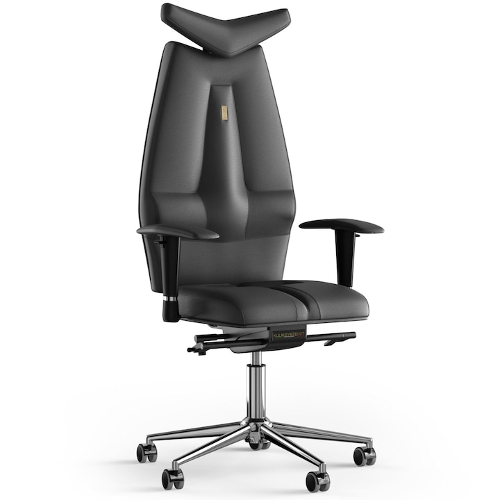 Review Kulik System Scaun de birou ergonomic Jet Piele Negru