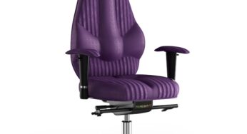 Review Kulik System Scaun de birou ergonomic Kulik System Imperial Antara ajustabil spatar reglabil 110 Kg textil Neasamblat Lila Violet prafuit