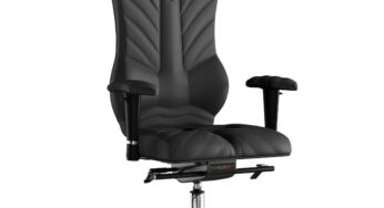 Review Kulik System Scaun de birou ergonomic Piele PU reglabil Negru 120Kg