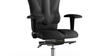 Review Kulik System Scaun de birou ergonomic Victory Piele PU Negru Reglabil