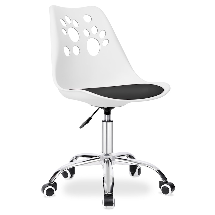 Review OEM Scaun pentru copii Grover ergonomic reglabil piele ecologica alb-negru