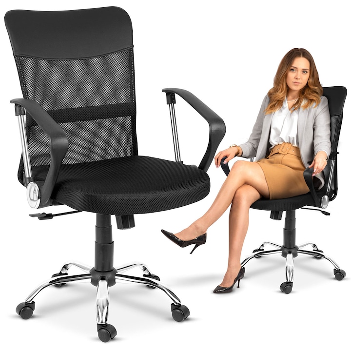 Review Sofotel Vensi Scaun birou ergonomic reglabil spatar lombar