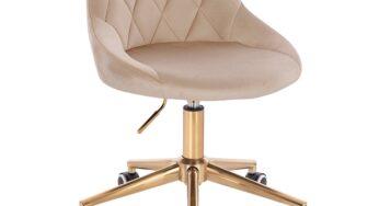 Review Votana HR1054K scaun ergonomic catifea baza aurie greutate max 7kg