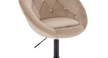 Review Votana HR8516CN ergonomic catifea baza neagră latte