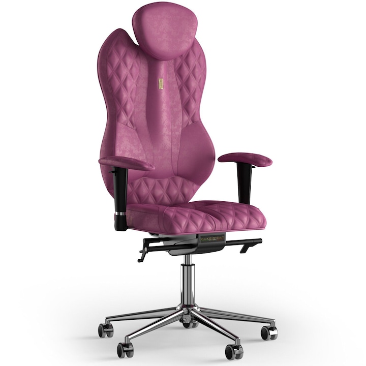 Review Kulik System Scaun birou ergonomic Grand Antara reglabil roz