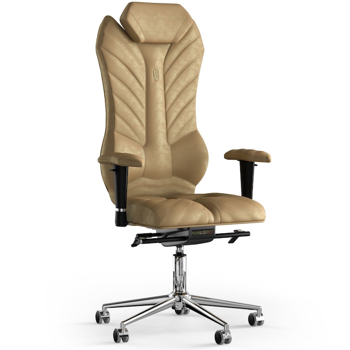 Review Kulik System Scaun birou ergonomic Kulik System Antara textil nisipiu ajustabil reglabil 120Kg