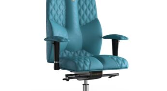 Review Kulik System Scaun birou ergonomic Kulik System Business Antara textil albastru