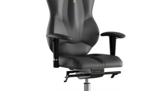 Review Kulik System Scaun de birou ergonomic Kulik System Grand Piele Negru