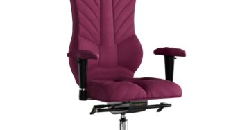 Review Kulik System Scaun birou ergonomic Monarch cu roti tetiera reglabila roz