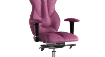 Review Kulik System Scaun birou ergonomic Royal Antara,cu roti,cu brate,cu spatar,inaltime reglabila 130 Kg,textil,neasamblat,roz