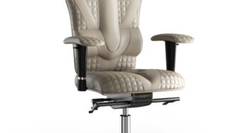 Review Kulik System Scaun birou ergonomic Victory piele bej ajustabil