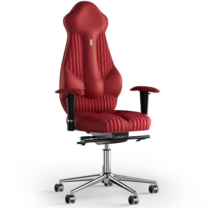 Review Kulik System Scaun de birou ergonomic Imperial Antara Rosu