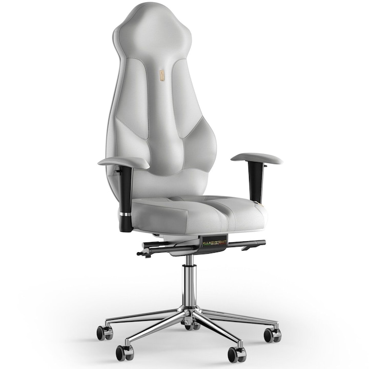 Review Kulik System Scaun de birou ergonomic Imperial Piele Alb