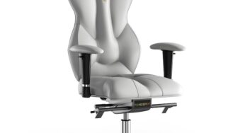 Review Kulik System Scaun de birou ergonomic Royal piele alb reglabil 120 Kg