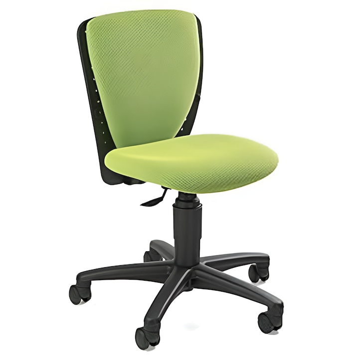 Review LiTech Scaun Rotativ Pentru Copii Ergonomic Reglabil Spatar 60 Kg Textil Neasamblat Verde