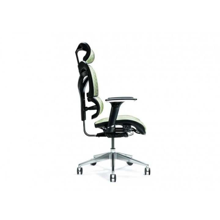 Review BEMONDI Scaun birou ERGO 600 ergonomic reglabil verde