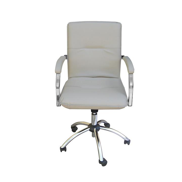 Review Ergonica MULLER GTP Soft Scaun birou ergonomic cu balansoar crem