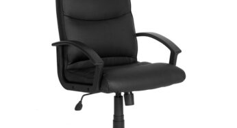 Review Ergonica Scaun directorial FACTOR ergonomic,cu brate,cu spatar,Inaltime sezut ajustabila,Inaltime spatar ajustabila,120 Kg,Piele ecologica,Neasamblat,Negru