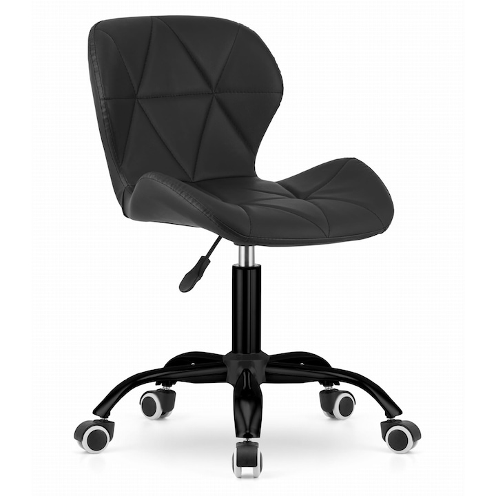 Review OEM Scaun birou NOTO ergonomic piele ecologica negru