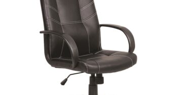 Review OFFICE PRODUCTS Corsica scaun birou ergonomic piele eco negru