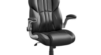 Review SONGMICS Scaun de birou OBG65BK cotiere rabatabile tetiera reglabila 150 kg