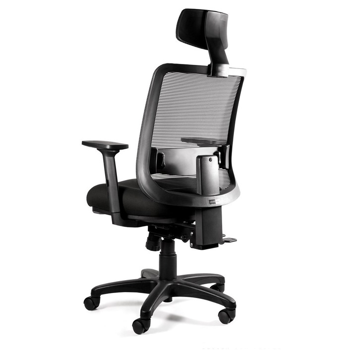 Review Unique Scaun birou ergonomic SAGA PLUS spatar reglabil suport lombar 150kg