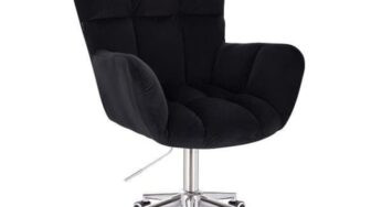 Review Votana HR650CK Ergonomic Negru Catifea Ajustabil pe inaltime 120 Kg