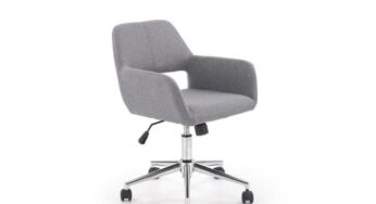 Review Drimus HM Morel Scaun birou ergonomic, cadru otel, tapiterie stofa