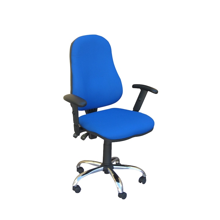 Review Ergonica OFFICE GTR CHROME Scaun birou ergonomic brate reglabile