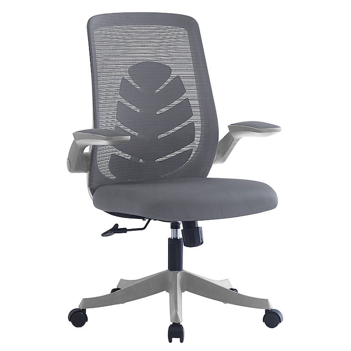 Review Pako World Enrich scaun birou ergonomic gri mesh