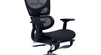 Review pako world Thelonius Negru ergonomic spatar reglabil suport picioare